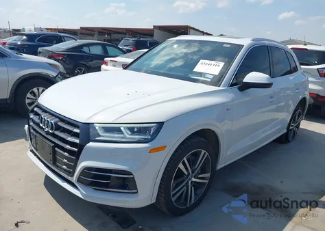 2020 Audi Q5 E Prestige 55 Tfsi E Quattro S Tronic from USA, damaged, VIN WA1F2AFY1L2047807